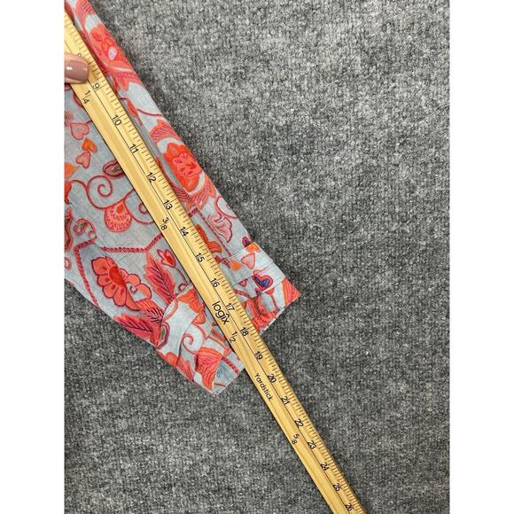 Soft Surroundings Boho Print Button Top Women’s Size Large - Picture 4 of 11